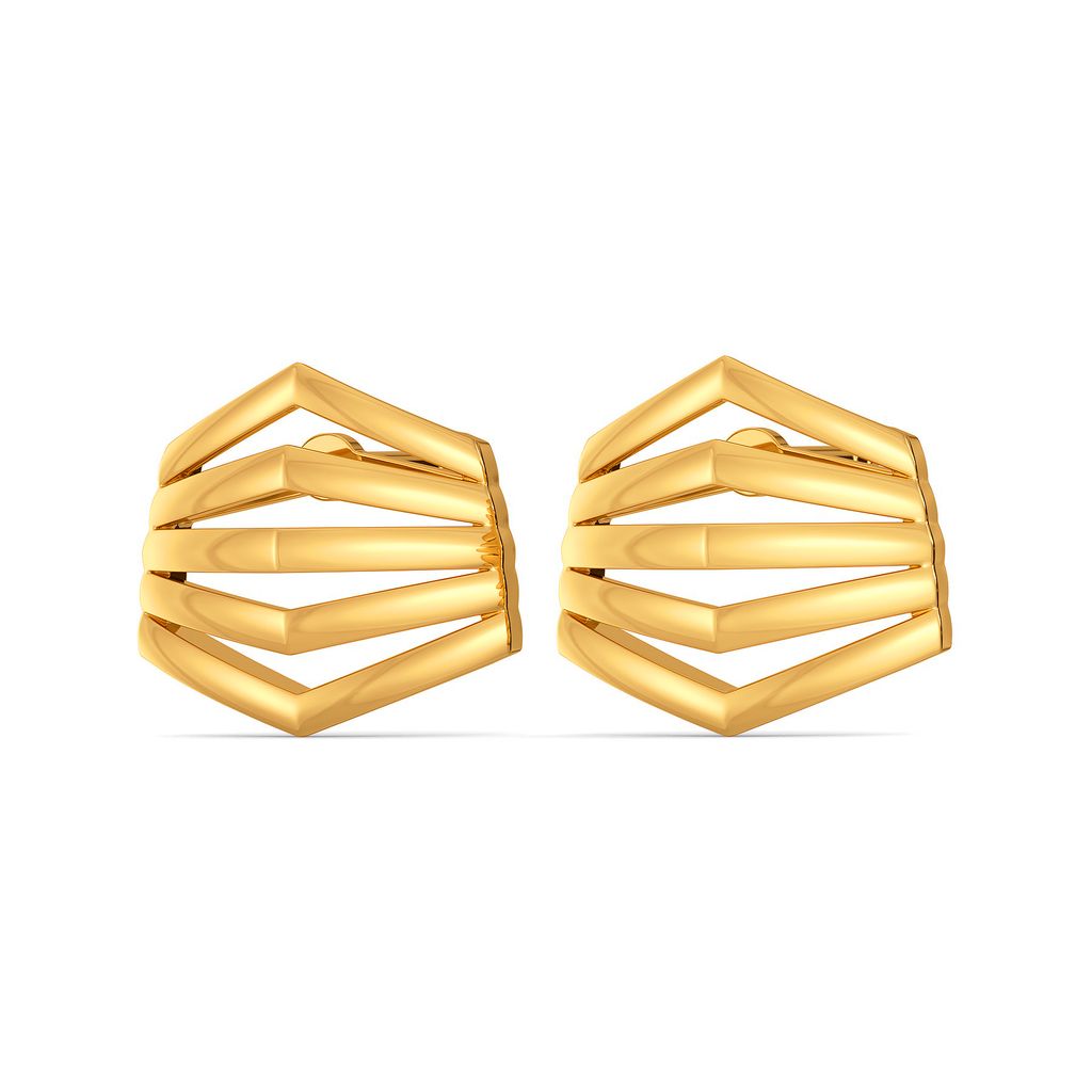 Fashion Fables Gold Earrings