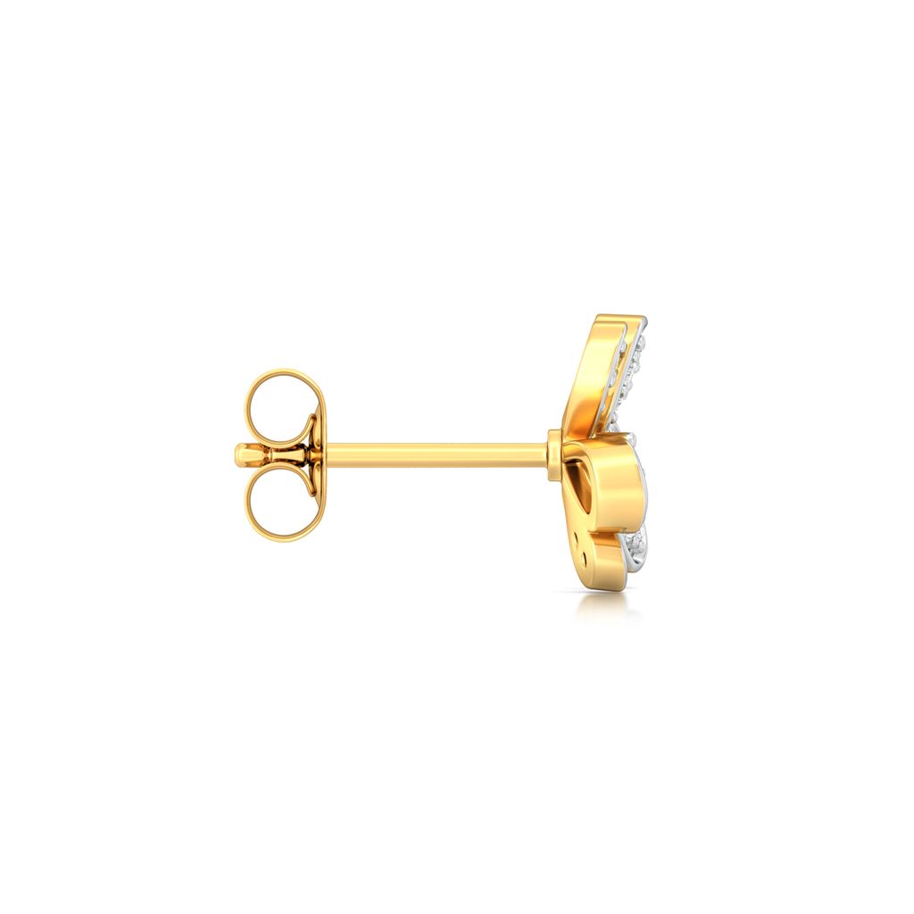 Treble Corsage Diamond Earrings