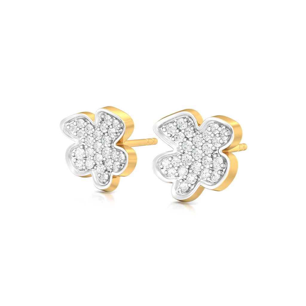 Bud-dy up Diamond Earrings
