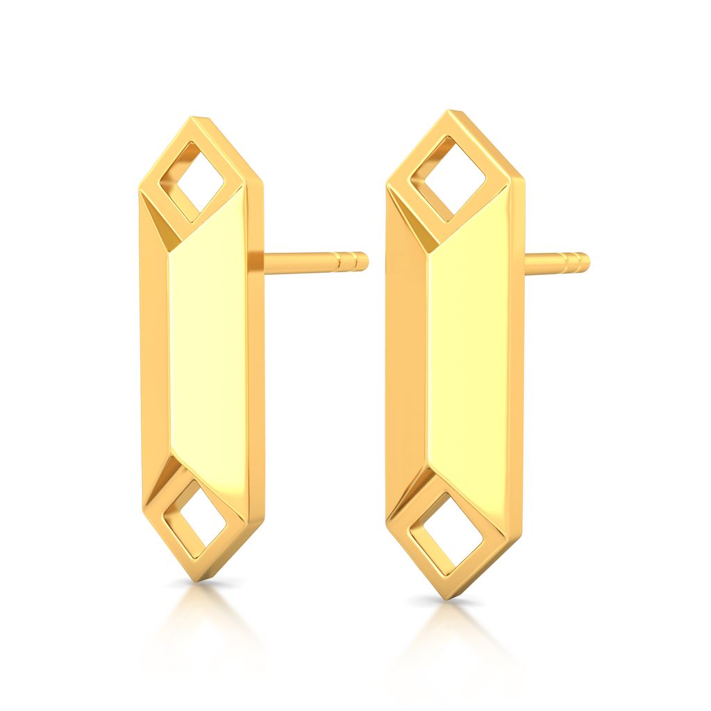 Gold Glitters Gold Earrings
