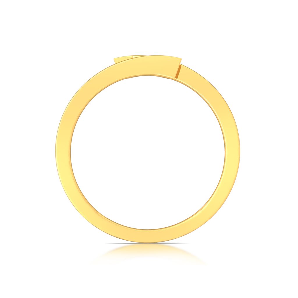 Love Triangle Gold Rings image