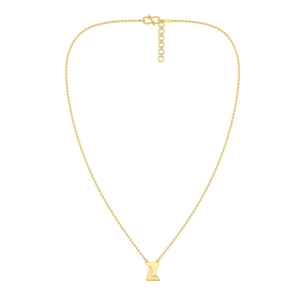 Love Triangle Gold Necklaces