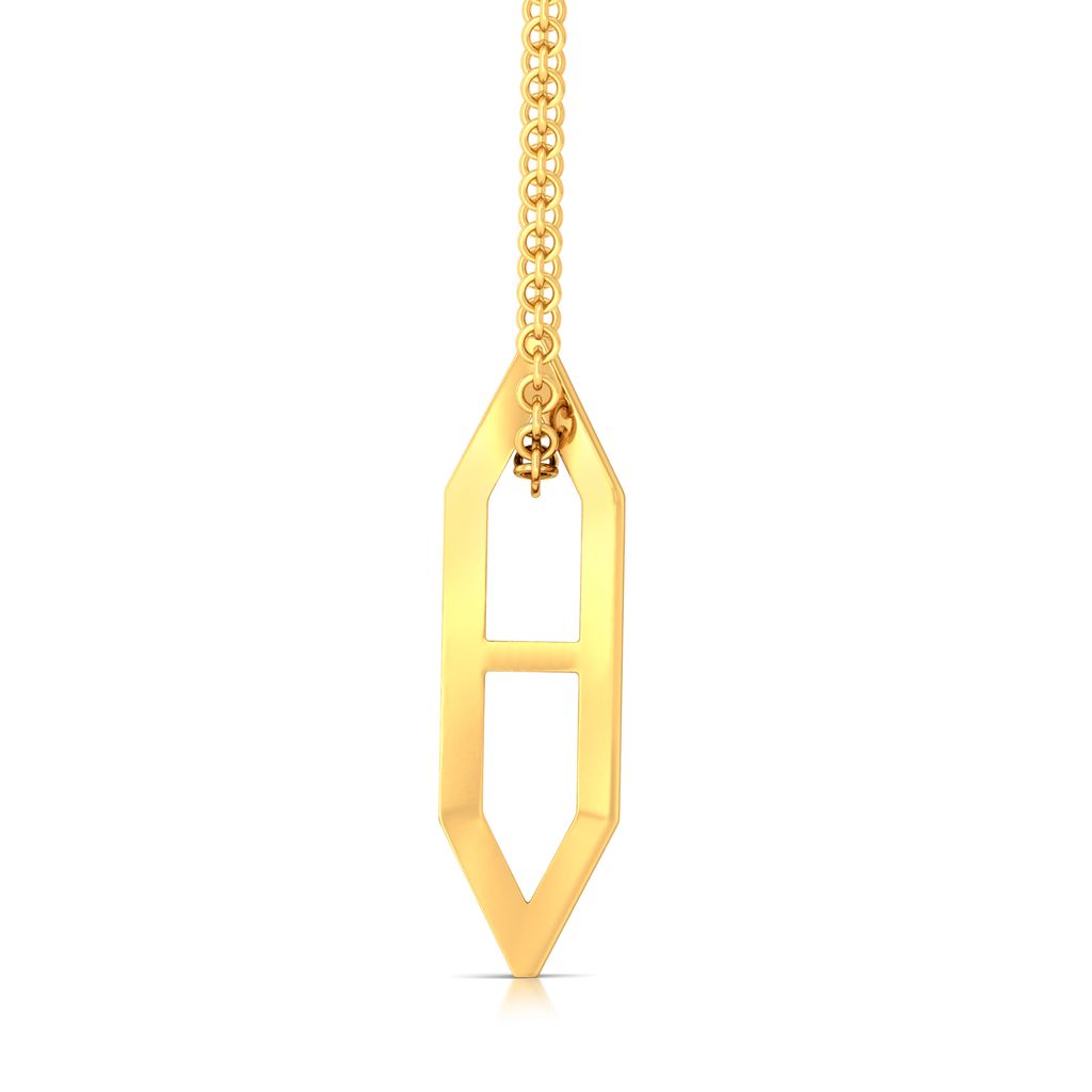 Simplistic Grace Gold Pendants