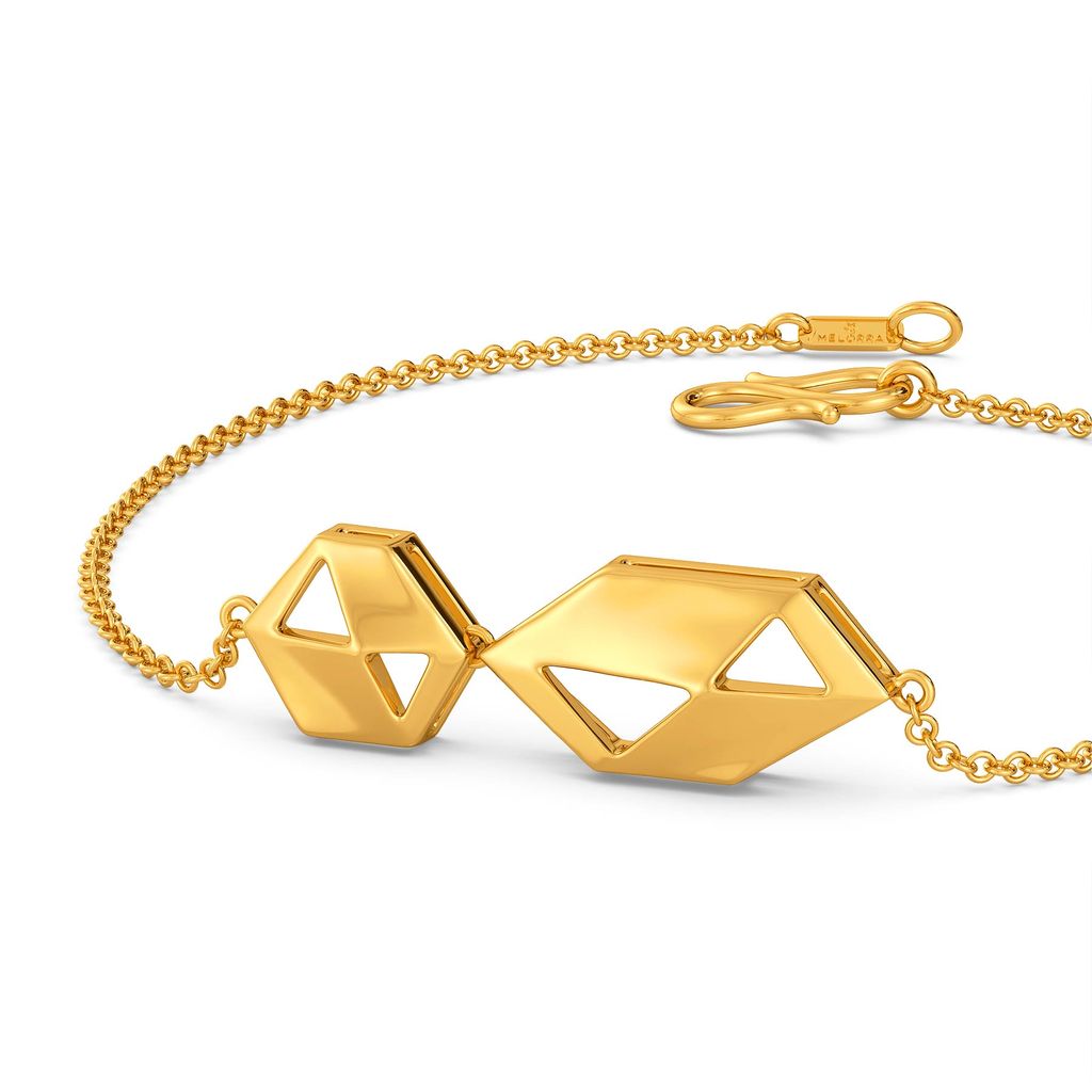 Shape Shine Gold Bracelets