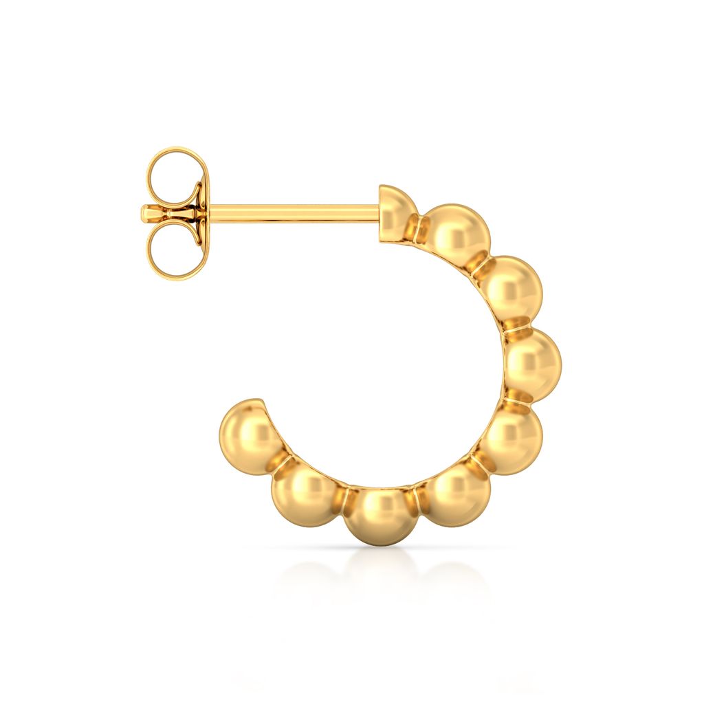 Spot the Dot Gold Earrings