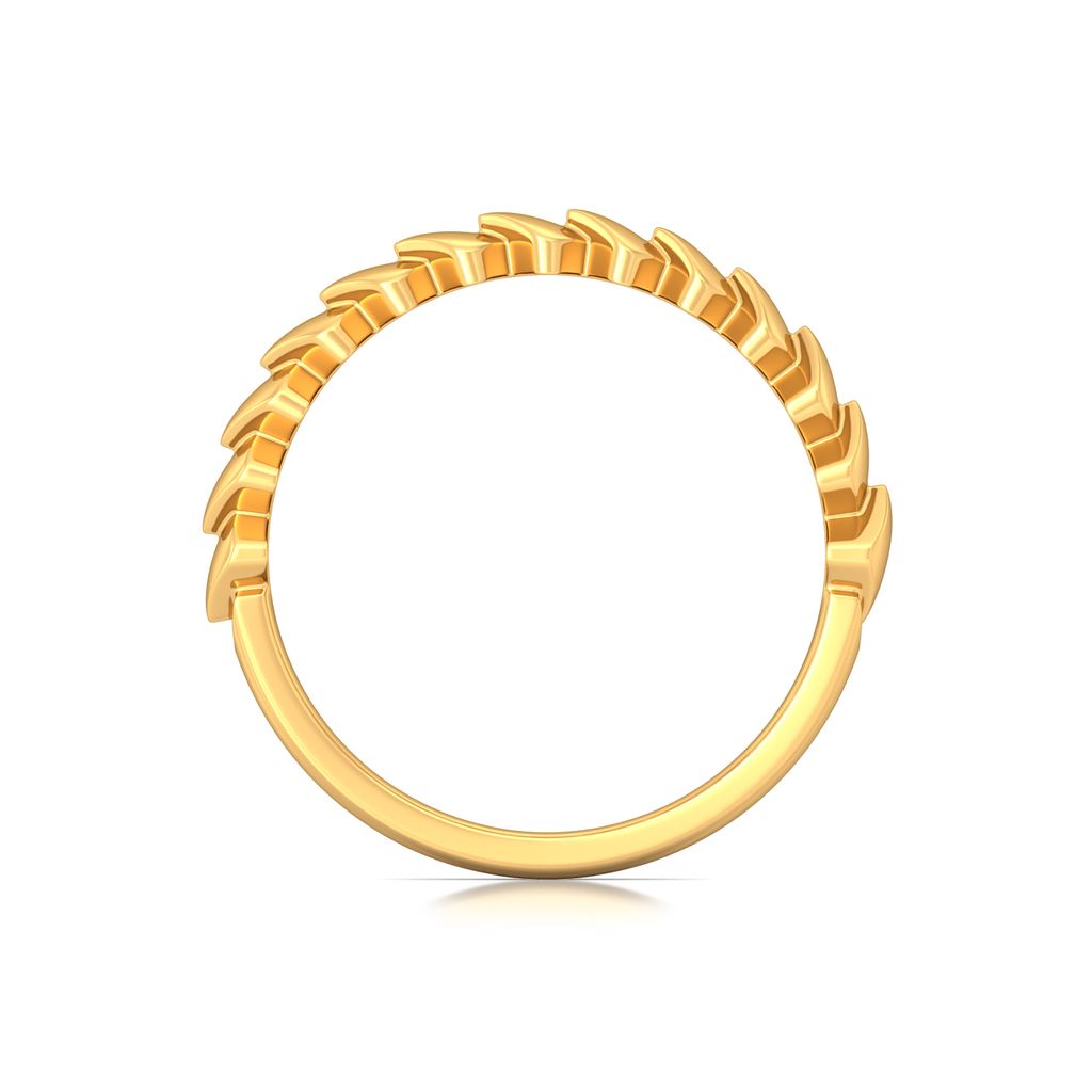 Rhombi Lovin Gold Rings image