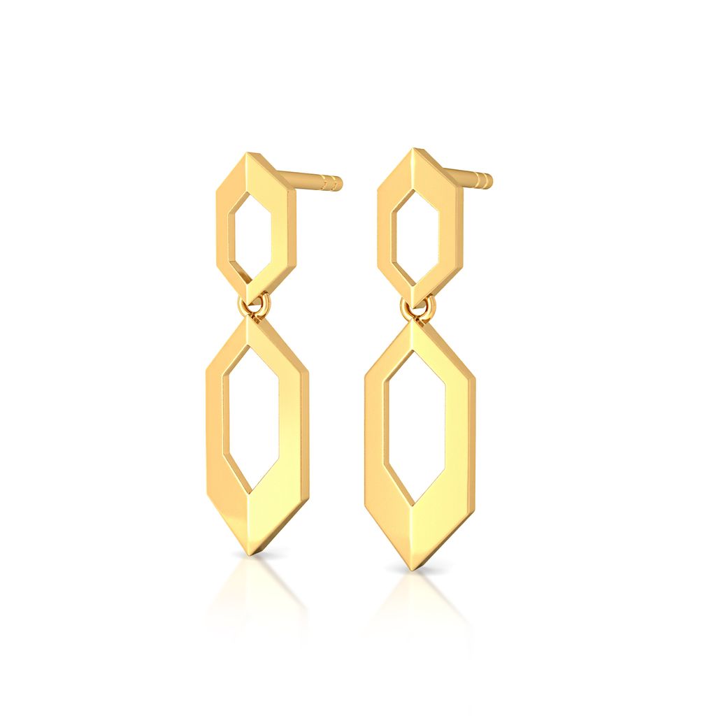 Golden Muse Gold Earrings