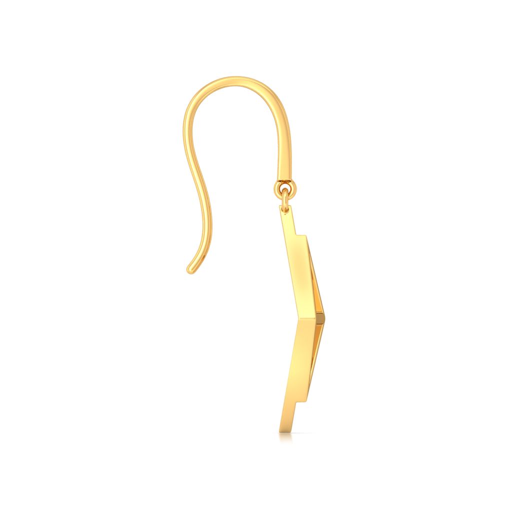 Quad Lace Gold Earrings