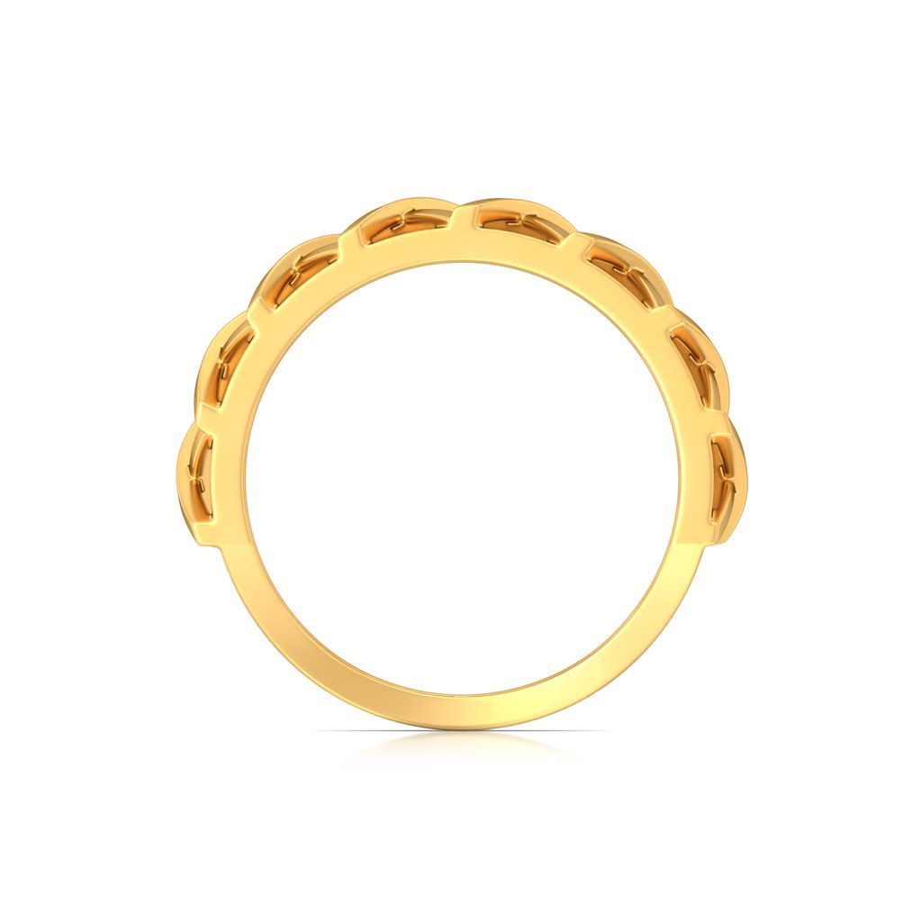 Quad Lace Gold Rings image