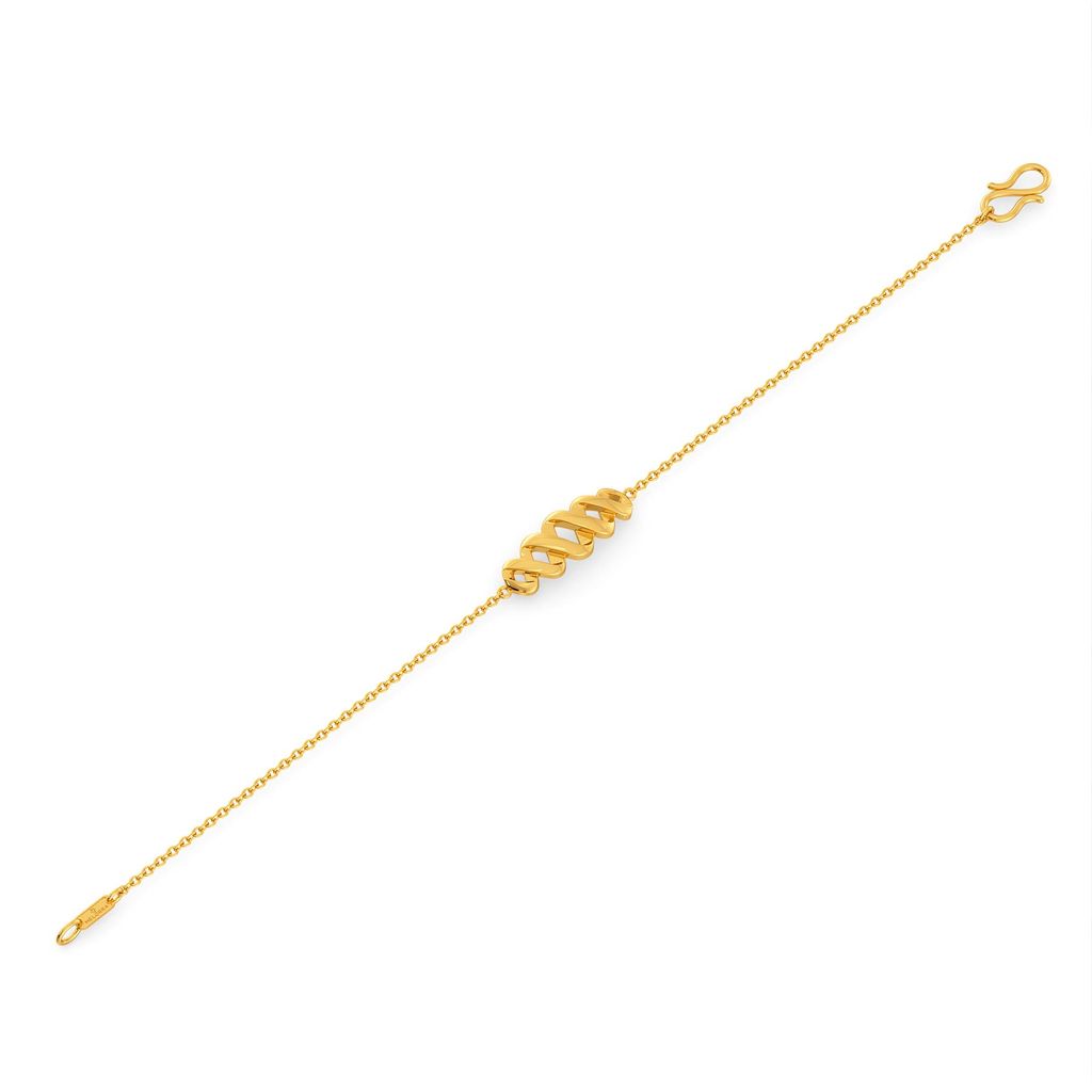 Spiral Goes Viral Gold Bracelets
