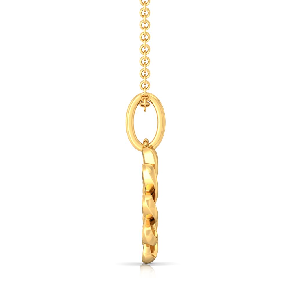 Spiral Goes Viral Gold Pendants
