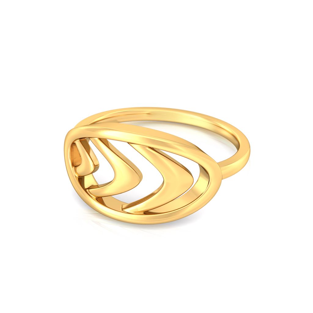 Brave the Wave Gold Rings image