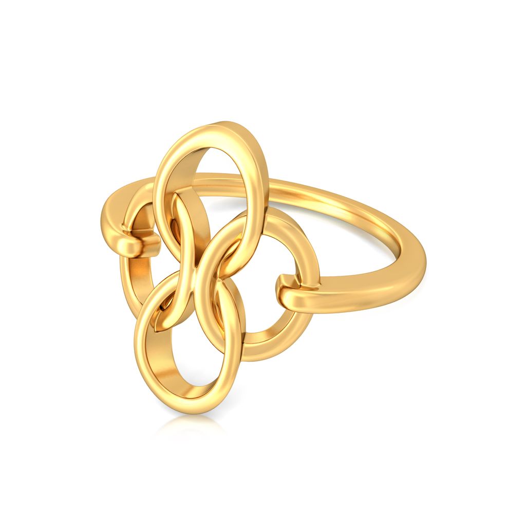 Bound to Round Gold Rings image