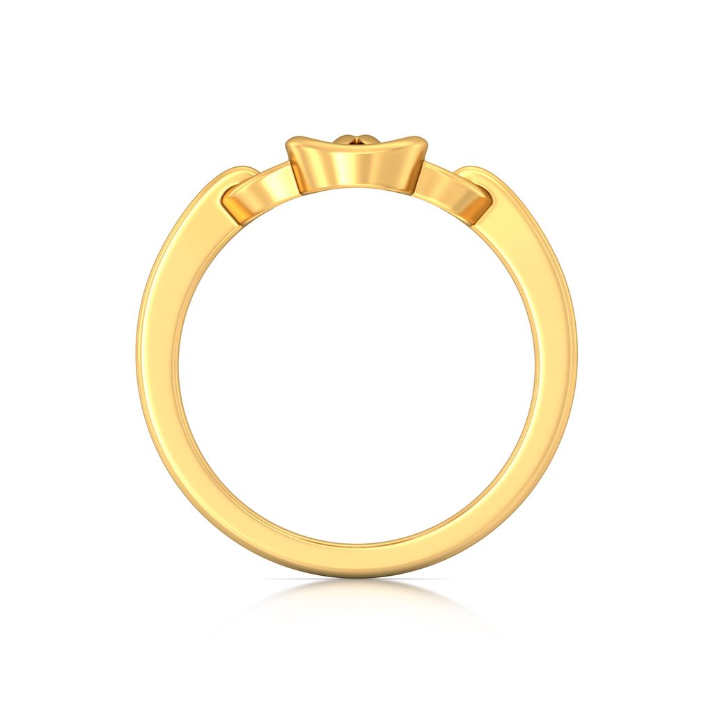 Bound to Round Gold Rings image