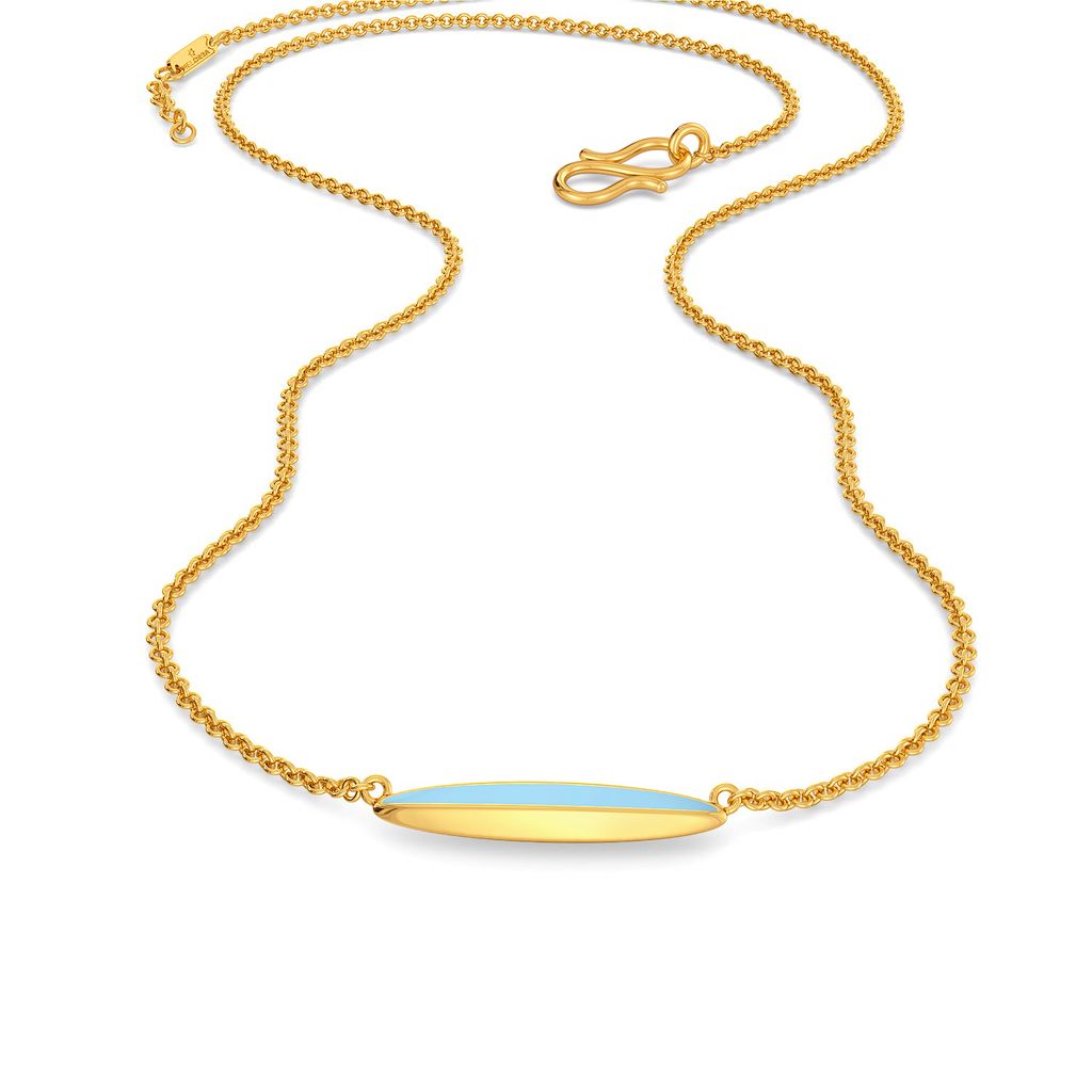 Iced Coffee Gold Necklaces