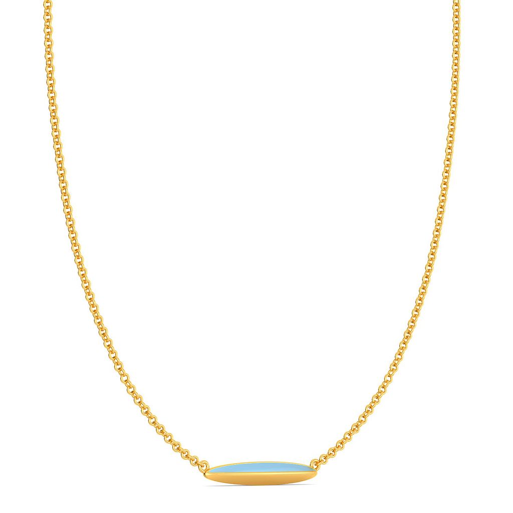 Iced Coffee Gold Necklaces