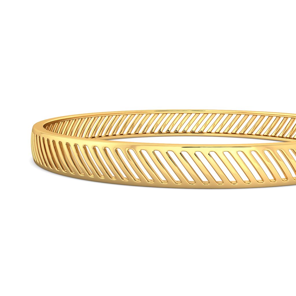 Close Call Gold Bangles
