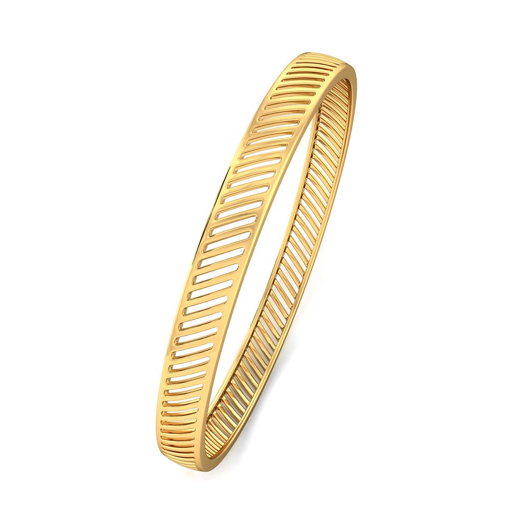 Close Call Gold Bangles