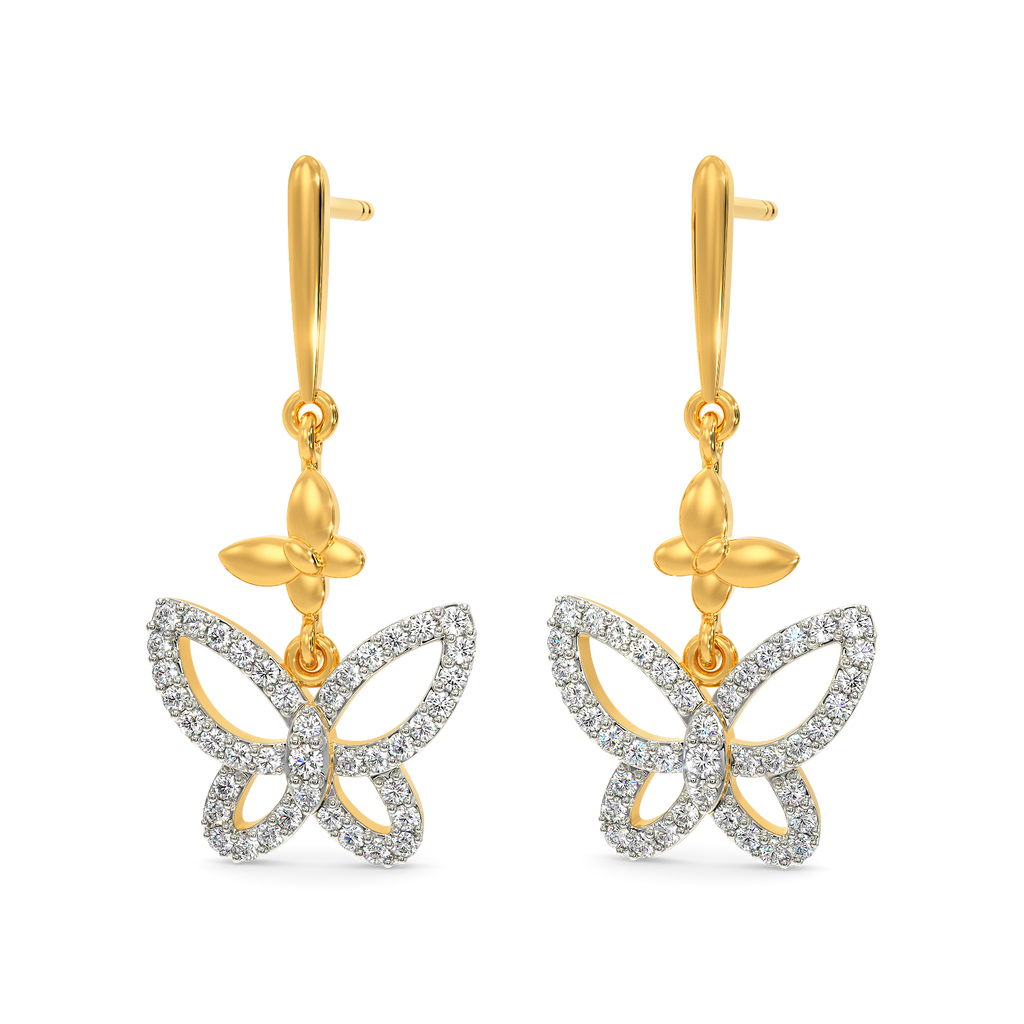 Make a Wish Diamond Earrings
