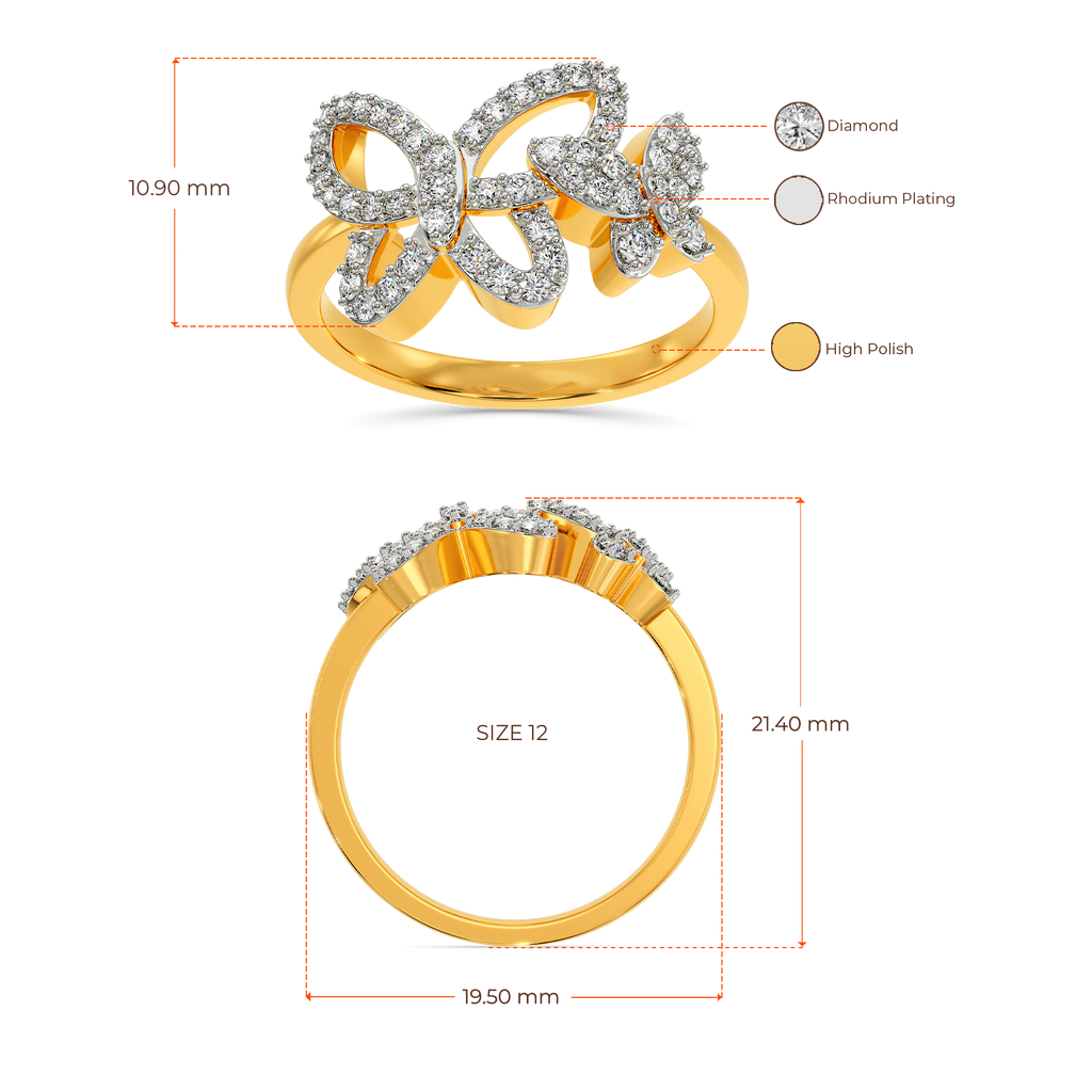 Make a Wish Diamond Rings image