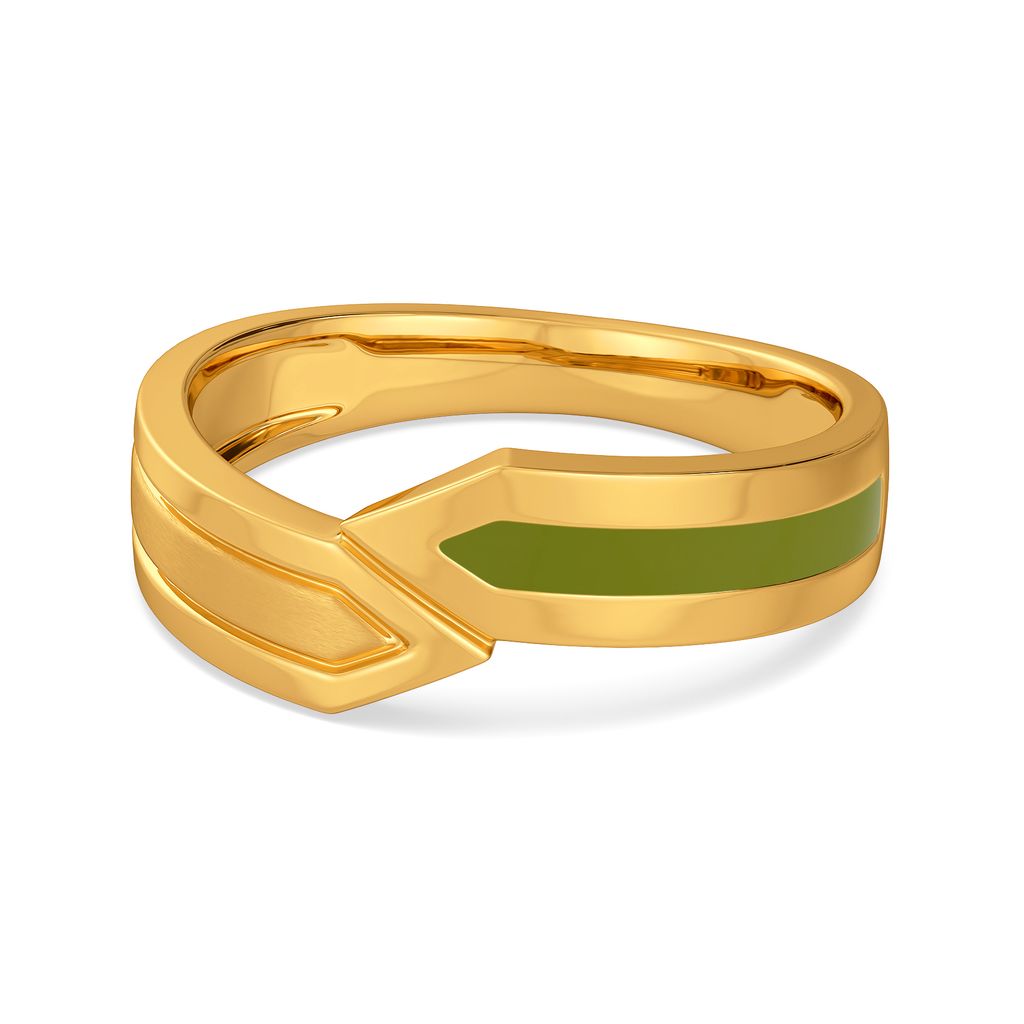 Bold Barracks Gold Rings alternate view 3