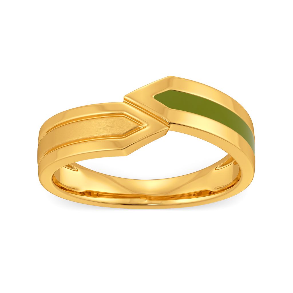 Bold Barracks Gold Rings alternate view 2