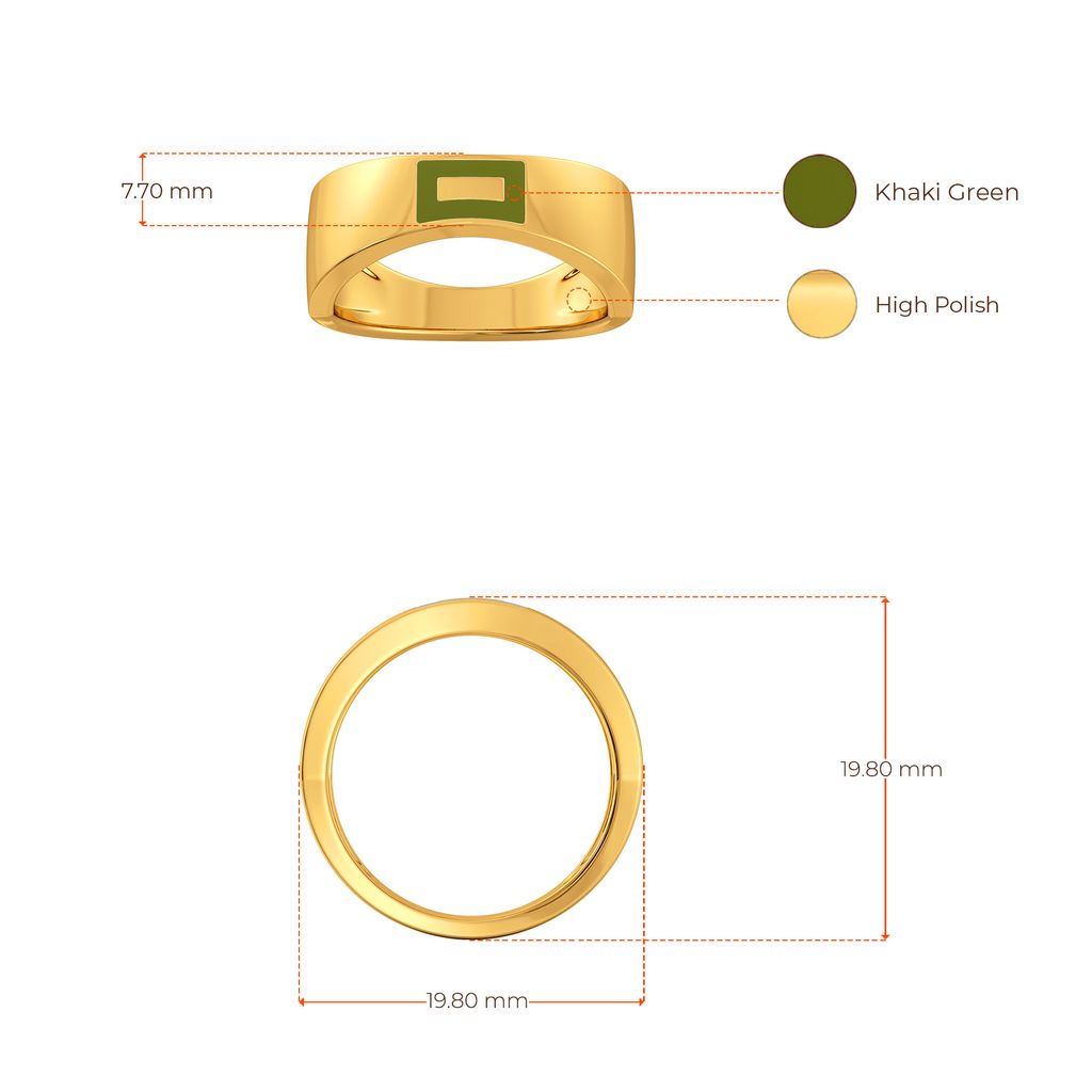 Fashion Regiment Gold Rings image