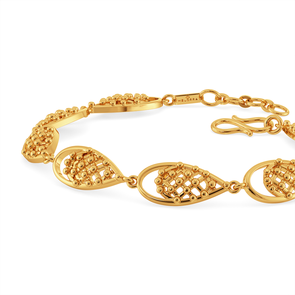 Mesh Mystique Gold Bracelets