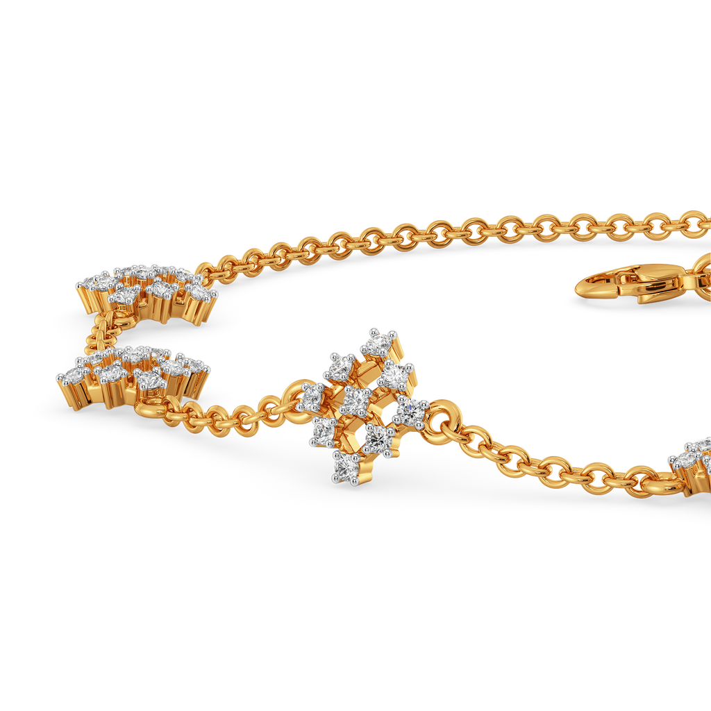 Mesh Match Diamond Bracelets