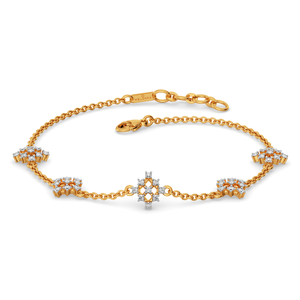 Mesh Match Diamond Bracelets