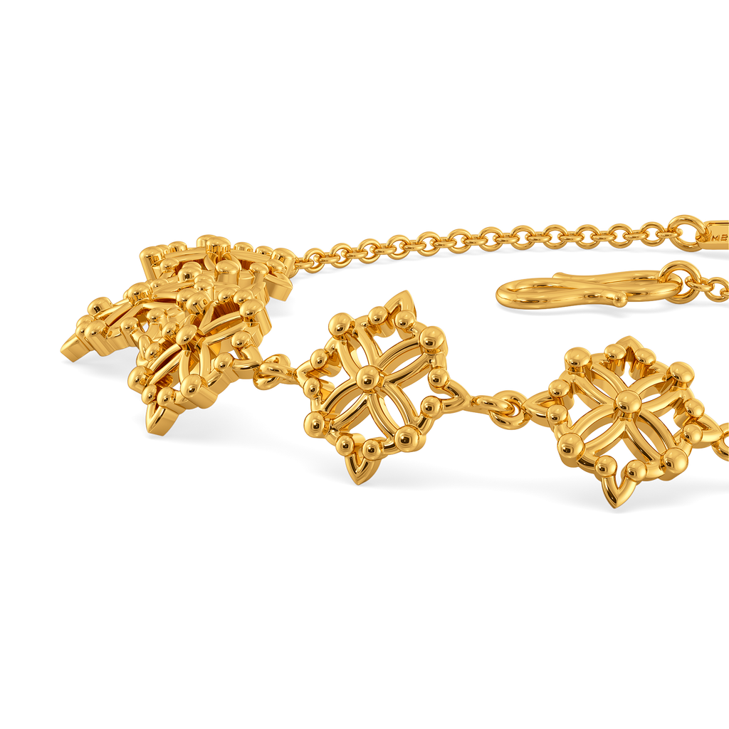 Mesh Magic Gold Bracelets
