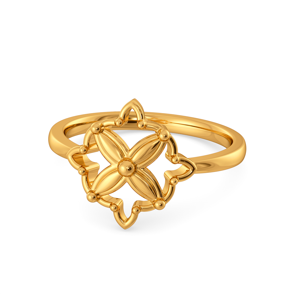Mesh Magic  Gold Rings alternate view 2