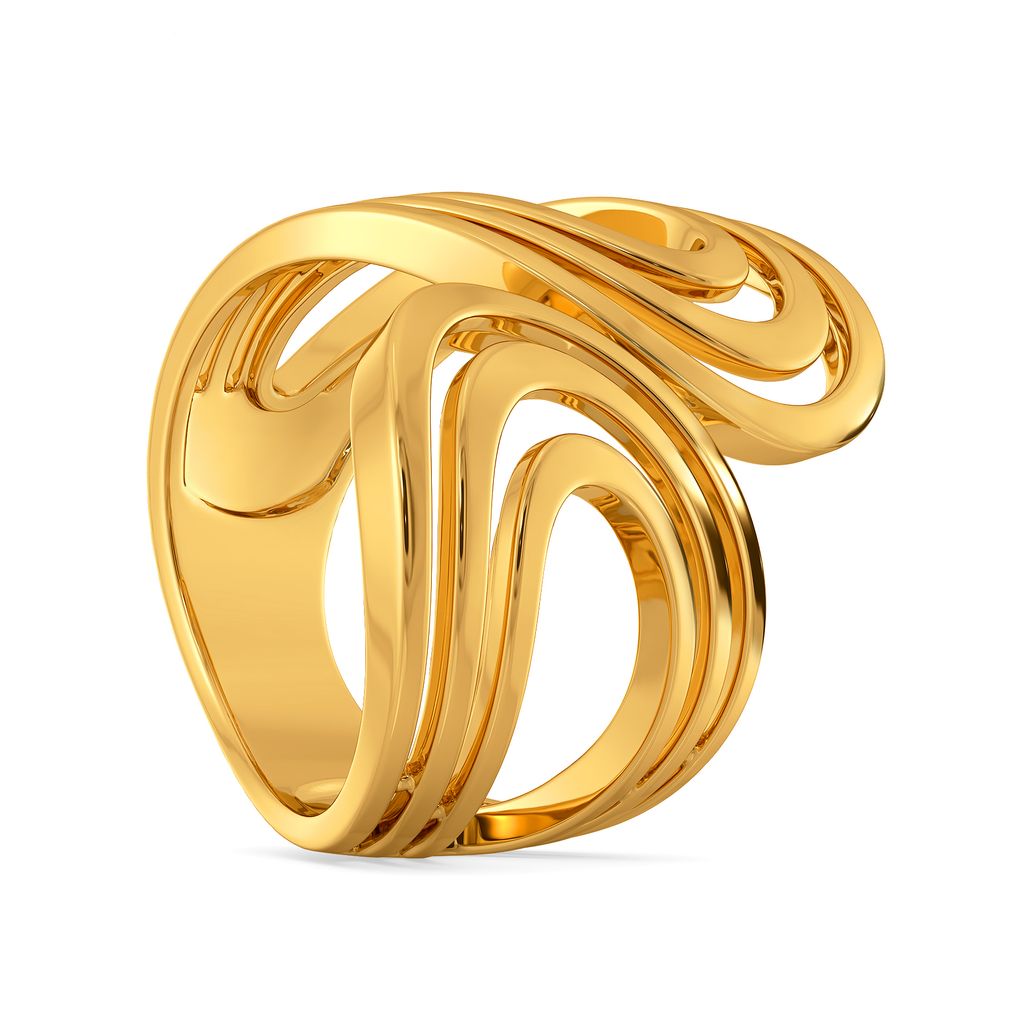 Extra Layer Gold Rings image