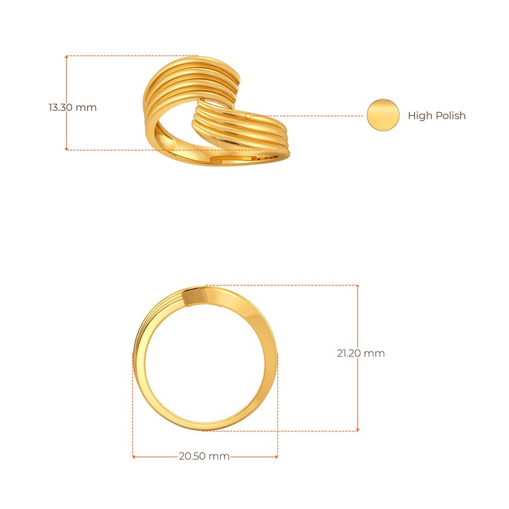 My Kinda Curves Gold Rings image