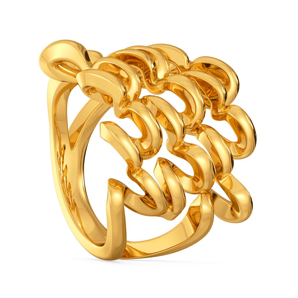 Sheath Sheers Gold Rings image