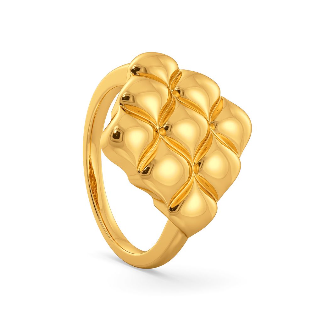 Skin Contours Gold Rings image