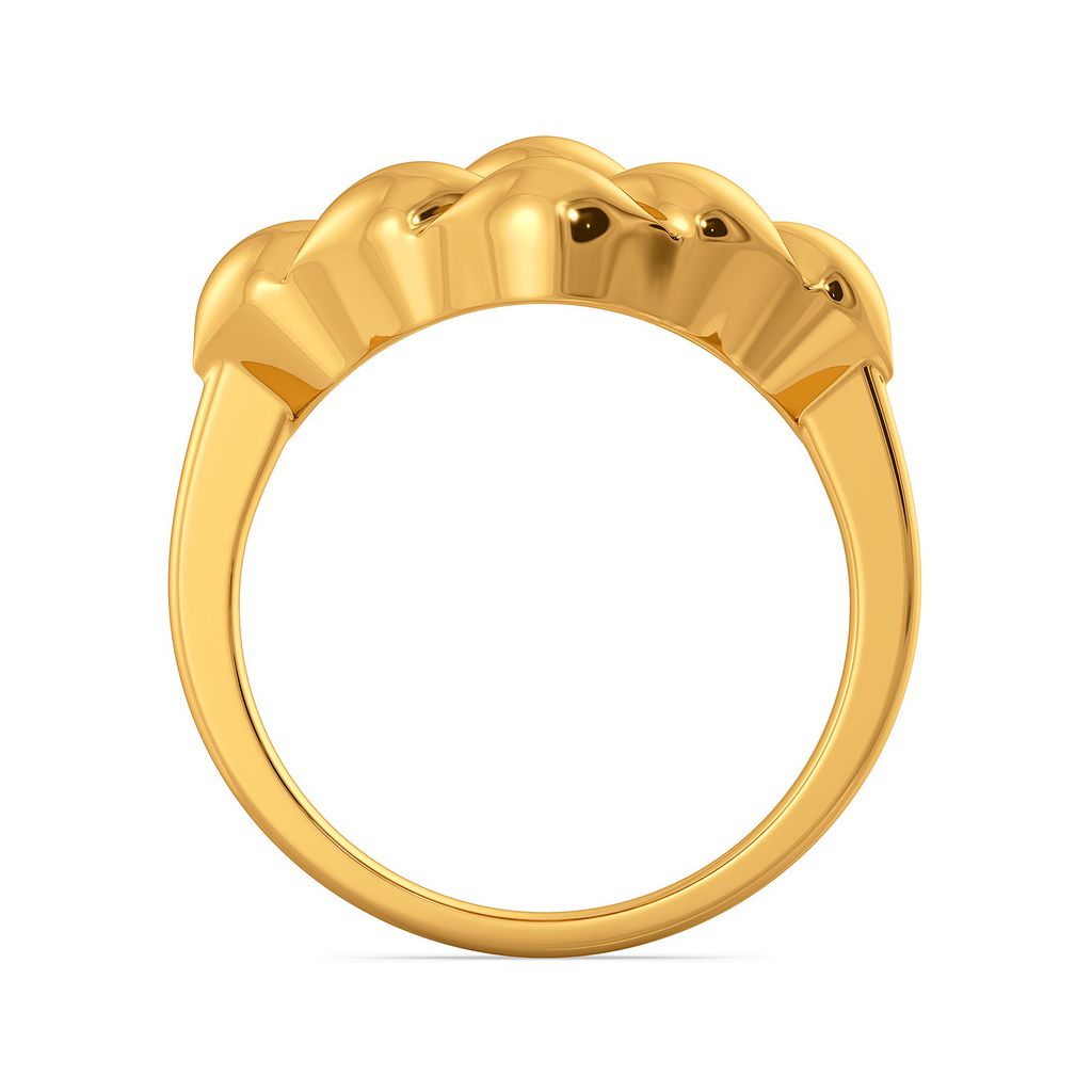 Skin Contours Gold Rings image