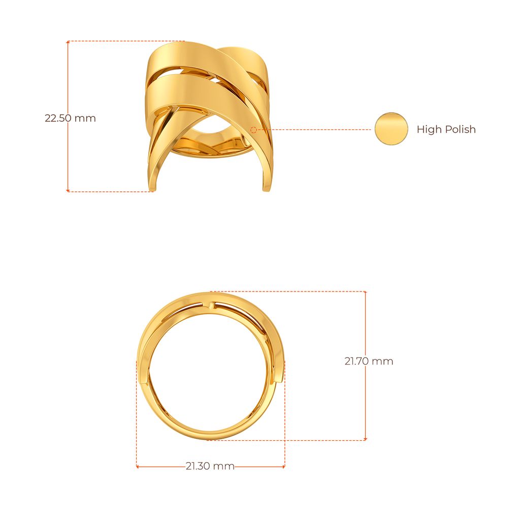 Safety Net Gold Rings image