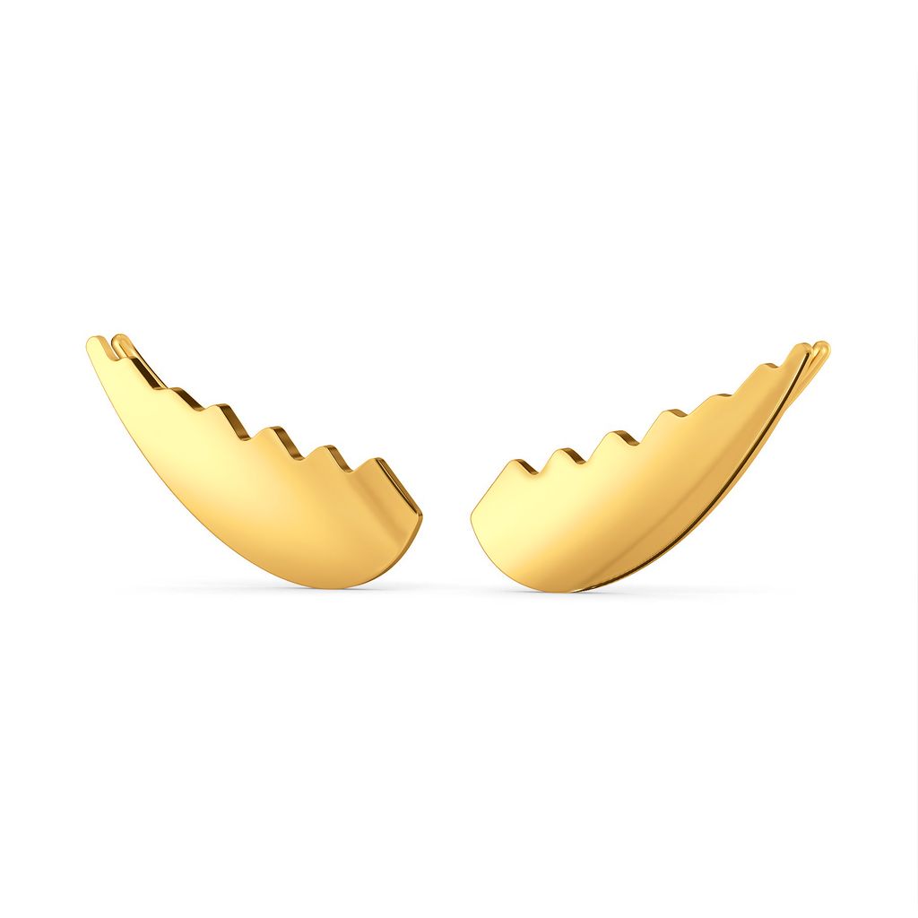 Hug Snug Gold Earrings