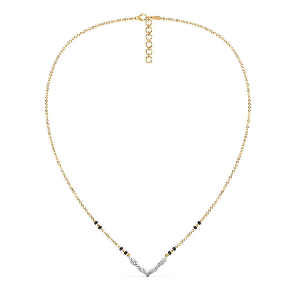 Infinity Knot Diamond Necklaces