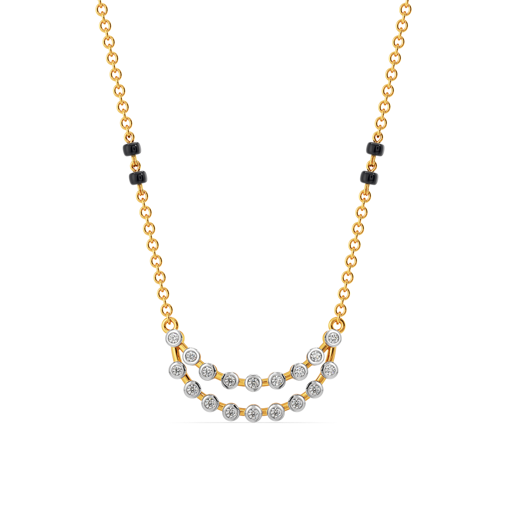 Sacred Love Knot Diamond Necklaces