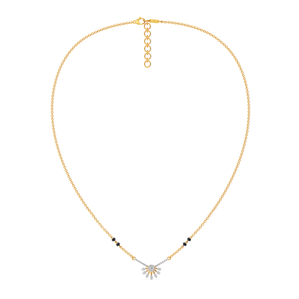 Golden Harmony Diamond Necklaces