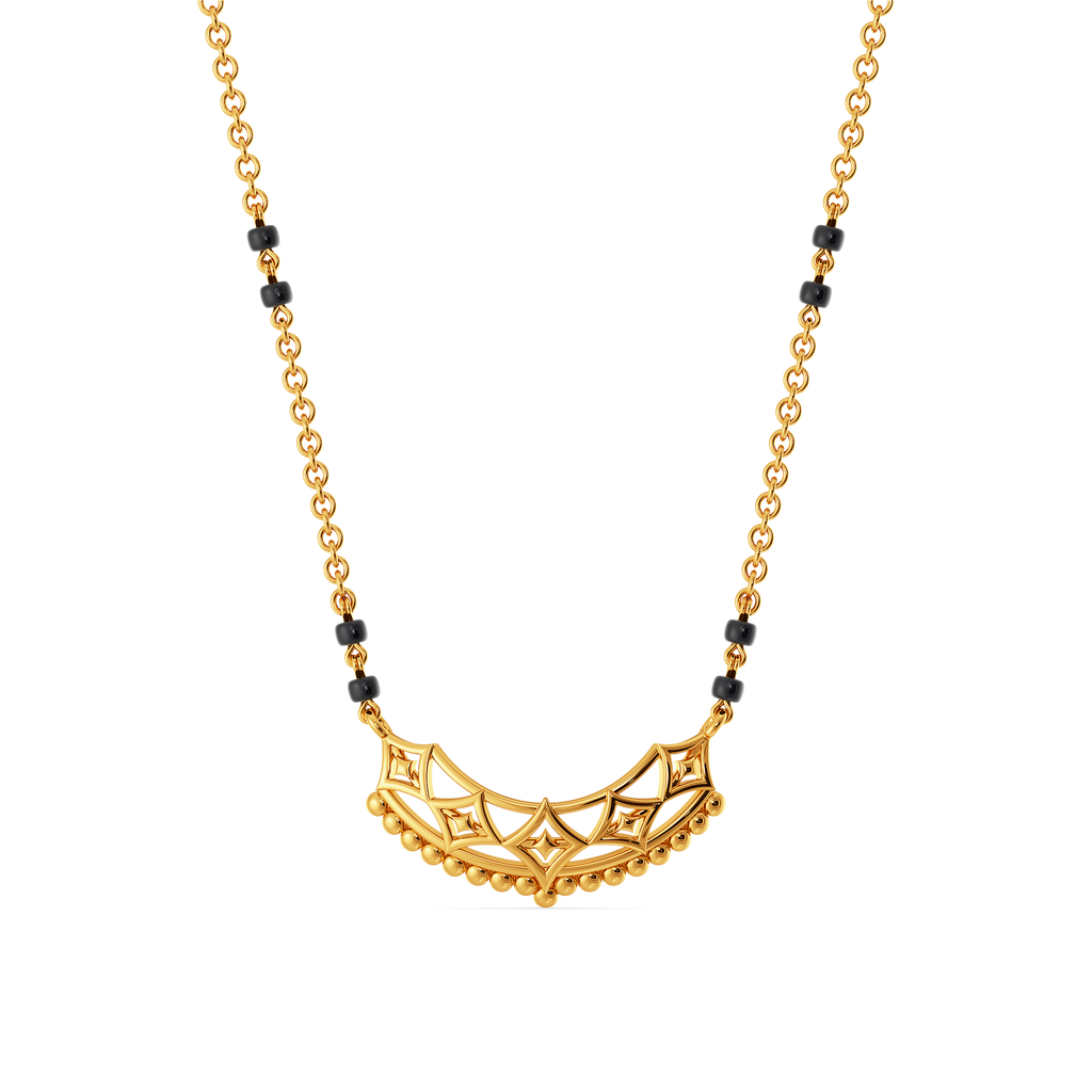 Knotted in style Gold Necklaces