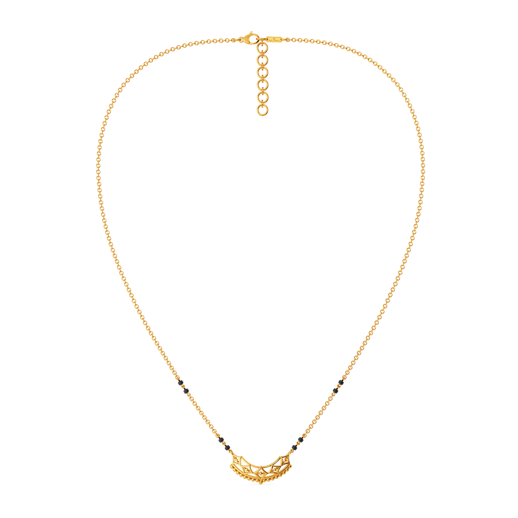Knotted in style Gold Necklaces