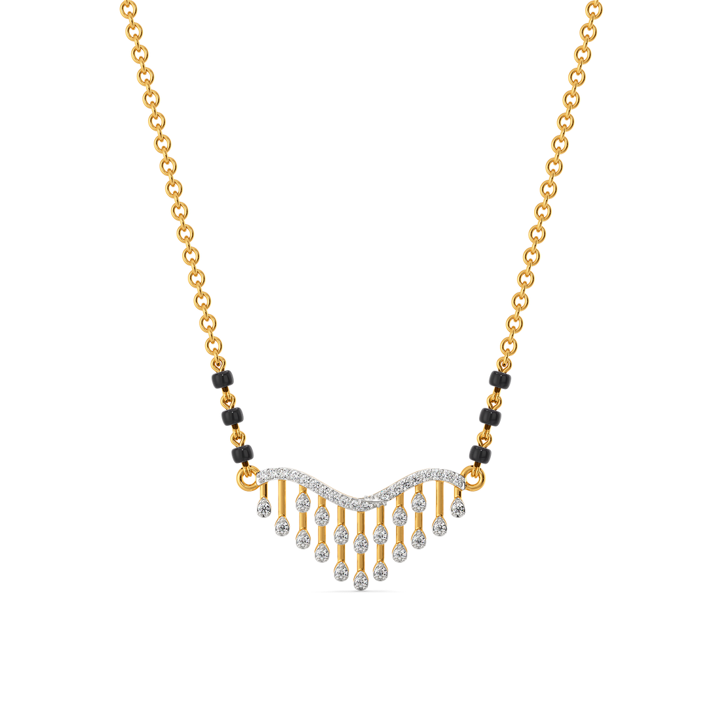 Knotted Love Diamond Necklaces