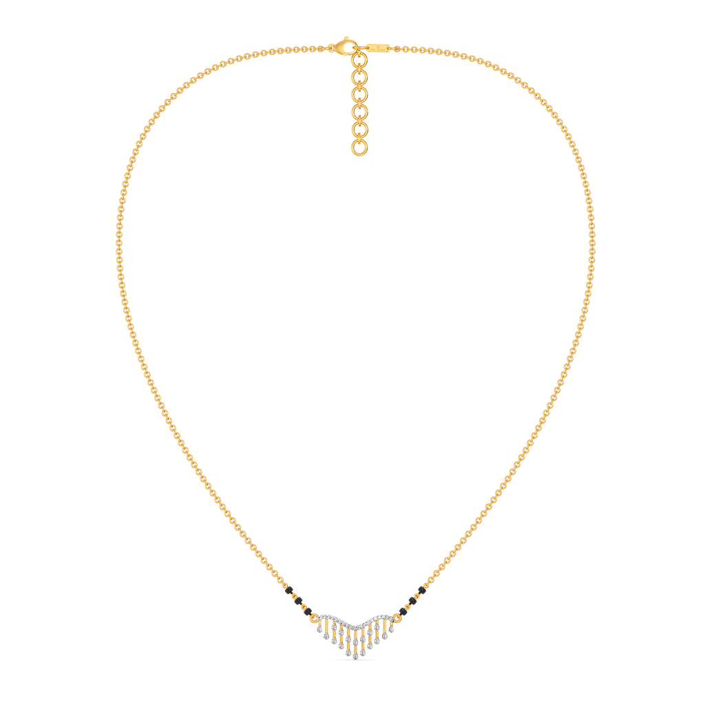 Knotted Love Diamond Necklaces