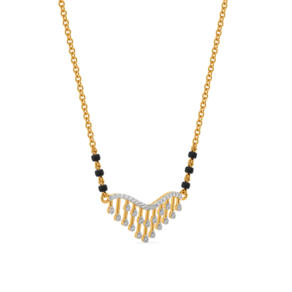 Knotted Love Diamond Necklaces