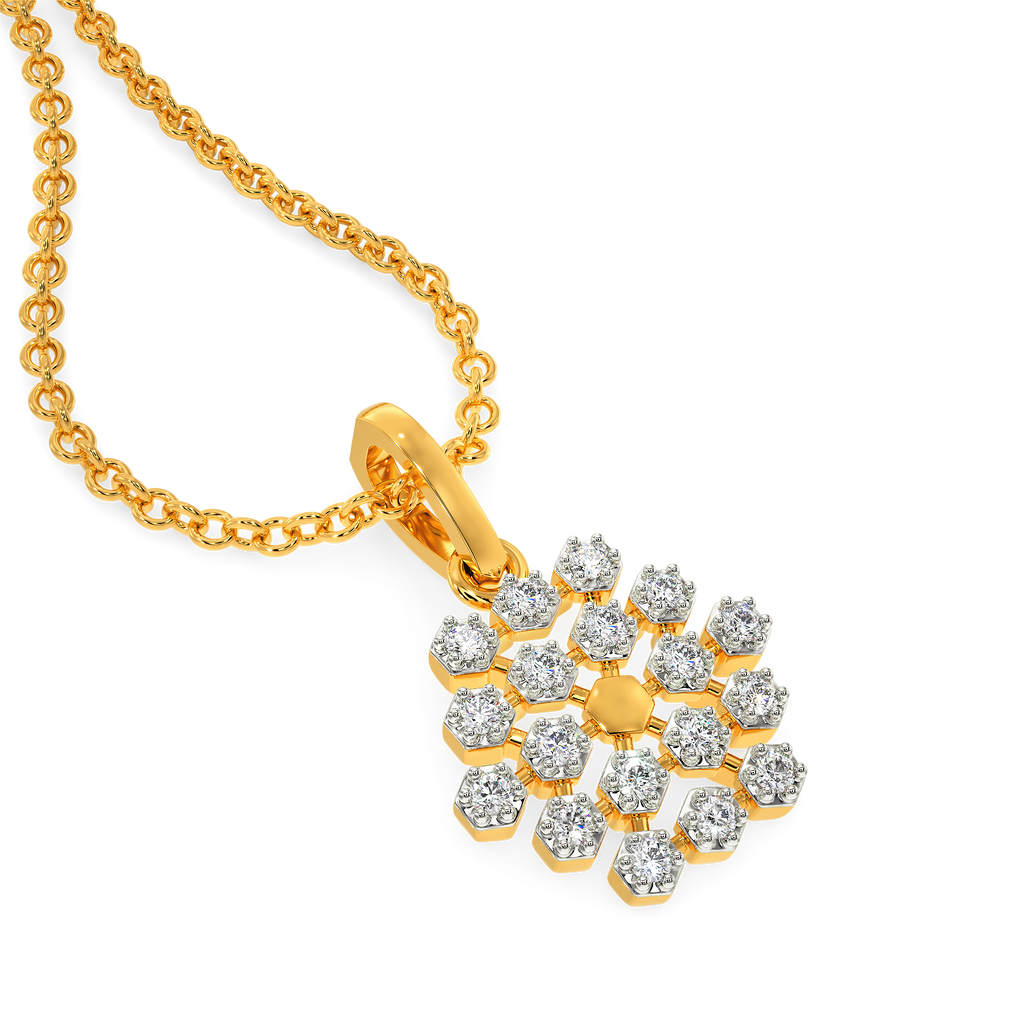 Nineties Nostalgia Diamond Pendants