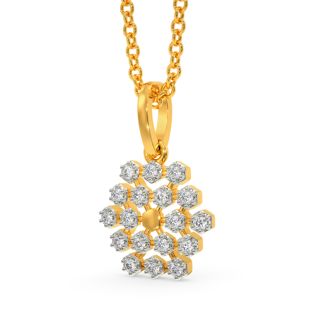 Nineties Nostalgia Diamond Pendants