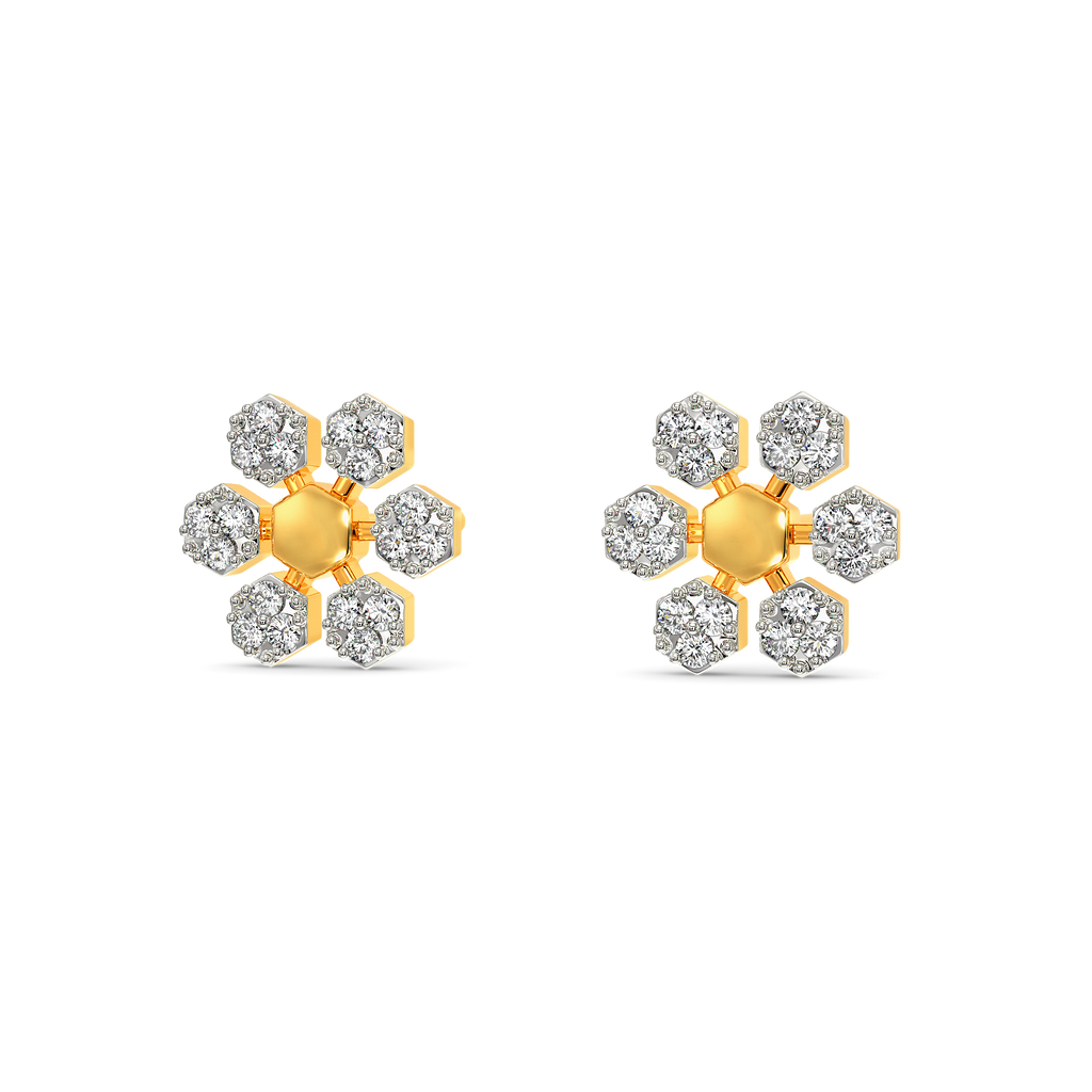 Nineties Nostalgia Diamond Earrings